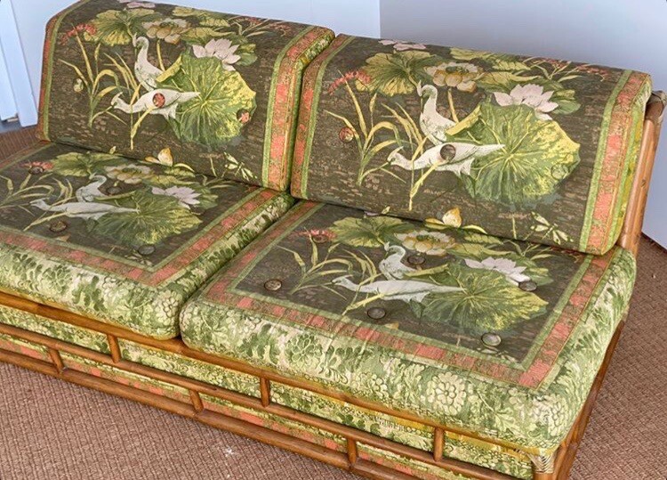 Vintage Bamboo Sofa (Bed) 1980s in Brighton, East Sussex Gumtree