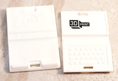 New LEGO Laptop 3D Print Logo On Screen BRAND NEW WHITE Keyboard School Online