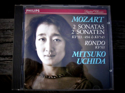 Mozart, Mitsuko Uchida: 2 Sonatas KV 533/494 & KV 545 · Rondo KV 511 (CD)