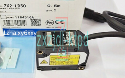 1PCS New Omron ZX2-LD50 Smart Laser Sensor#/