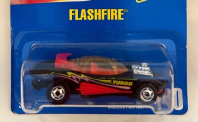 Hot Wheels All Blue Card #140 Flashfire, Hot Ones, HO, SHO, CHO variation