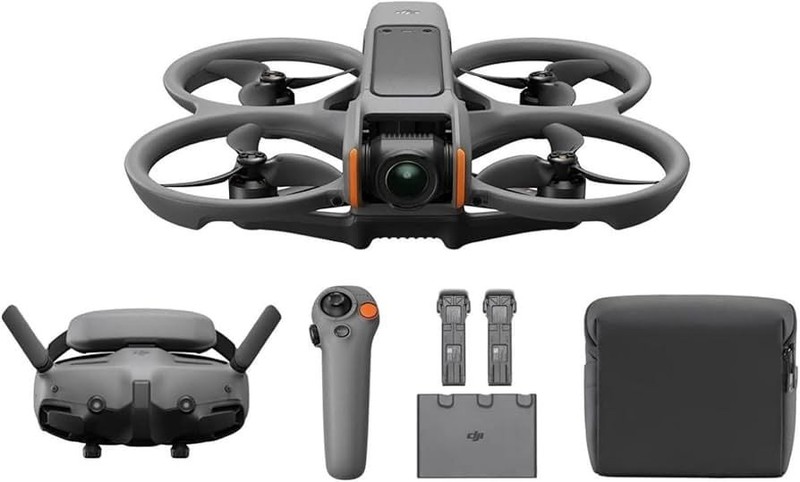 DJI Avata 2 Fly More Combo with 3 Batteries, Goggles 3, and RC Motion 3