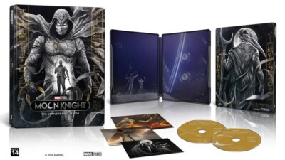 Marvel MOON KNIGHT Complete Series (U.S. STEELBOOK 4K Ultra HD +ART CARDS) NEW