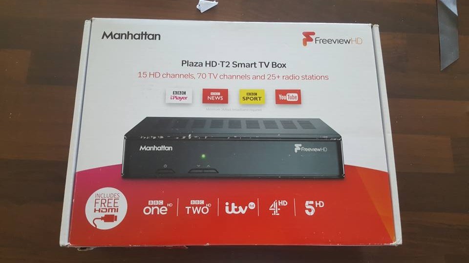 Manhattan Plaza HDT2 Freeview HD Box in AshtoninMakerfield