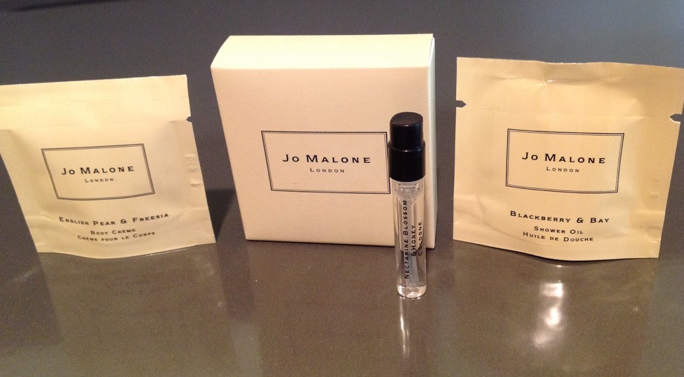 3 Jo Malone Nectarine Blossom Cologne & Blackberry Shower & English Pear Body