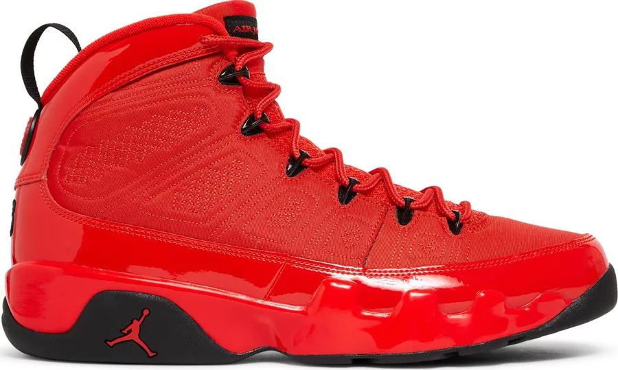 

Nike Air Jordan 9 IX Retro Чили Красные Черные кроссовки CT8019-600 Мужские 10,5, Красный, Nike Air Jordan 9