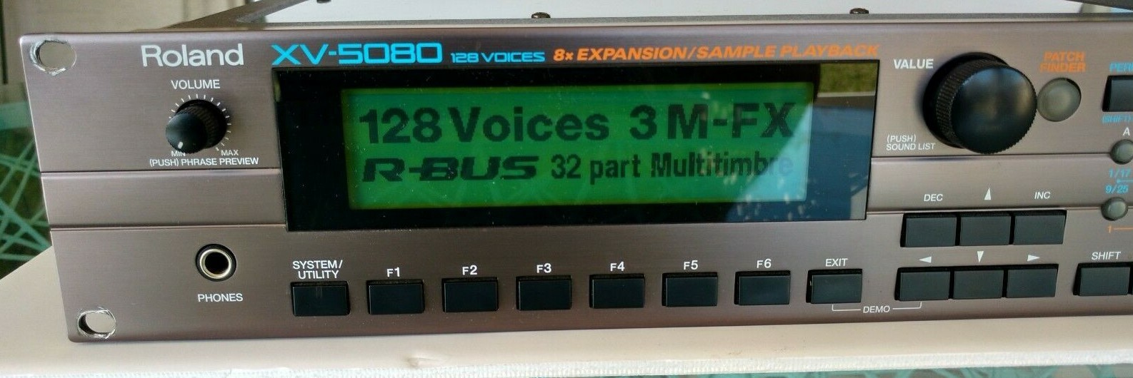 Roland XV-5080 Synthesizer / Sampler Rackmount Module w/ Manuals - FREE SHIPPING