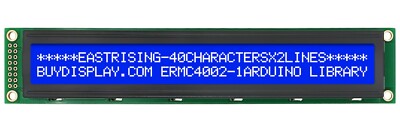 Low-Cost 4002 40x2 Charcter LCD Display Module Blue White Color