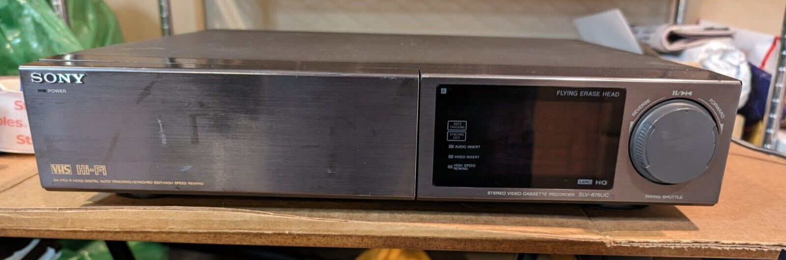 Sony SLV-676UC Video Cassette Recorder 1990 Japan | eBay Sony SLV-676UC Video Cassette Recorder 1990 Japan | eBay