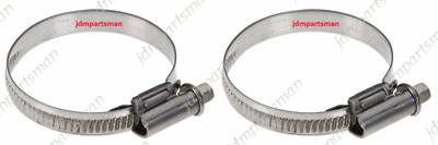 Narrow Band 9mm Steel Hose Clamp 40-60mm - Pack of 2  Made in Germany HC40-60/9