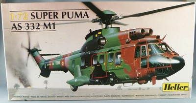 Heller N°80367 Hélicoptère Super Puma AS 332 M1 1/72