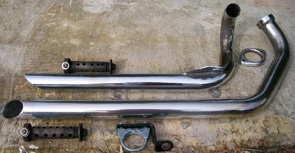 yamaha virago 1100 aftermarket exhaust