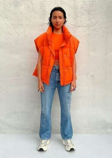 ★ZARA★ WATER-REPELLENT WINDPROOF PUFFER GILET ZARA WATER-REPELLENT PUFFER GILET Oversized QUILTED VEST