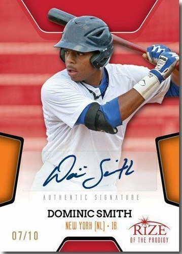 2013 Leaf Rize - Dominic Smith #PR-18