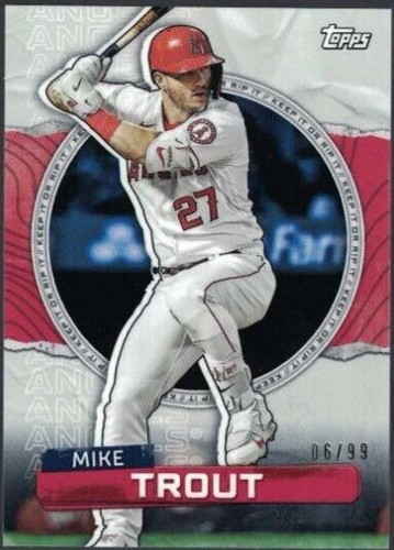 2023 Topps Rip - Mike Trout #50