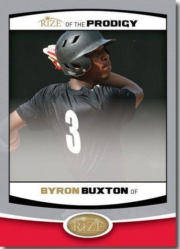 2012 Leaf Rize Draft - Byron Buxton #PRO-7
