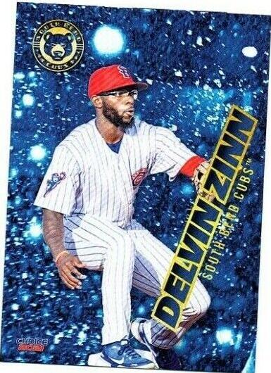 2021 Choice South Bend Cubs - Delvin Zinn #34