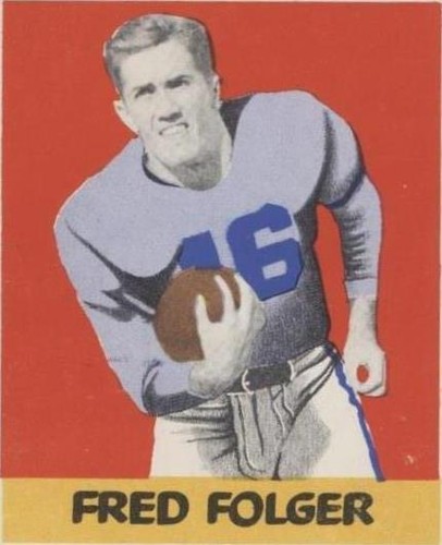 1948 Leaf Fred Folger #83