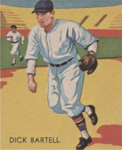 1985 Renata Galasso 1934-36 National Chicle Diamond Stars Reprints - Dick Bartell #101