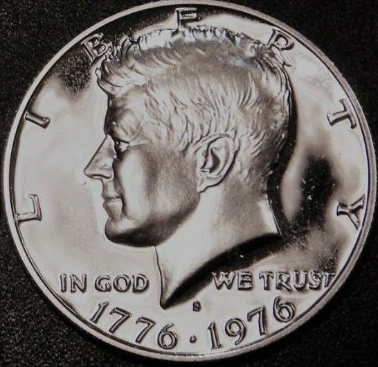 1976 S Kennedy Half Dollar Bicentennial Gem Proof 40% Silver