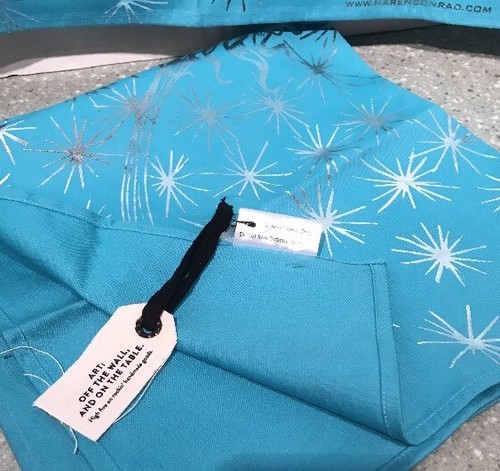 Prosper Design Studio, Maren Conrad, 2 Table Decorations, Aqua Dandelion, 28x28