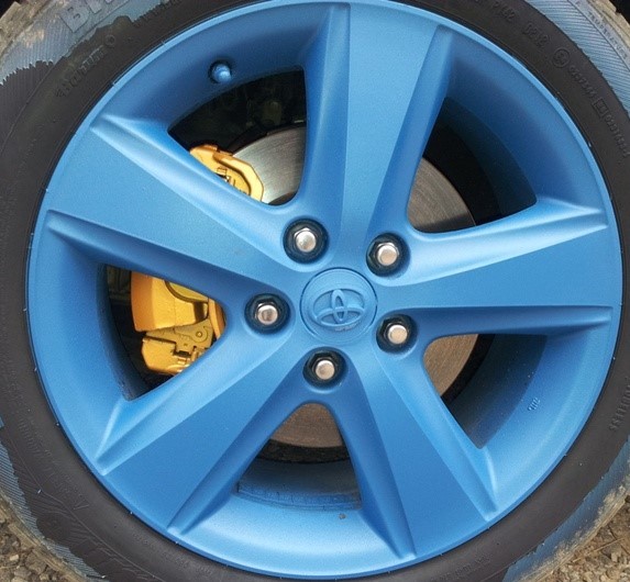 Perfomix Plasti Dip 101024S - Rubber Coating- Sprayable - Gallon Fluores Blue