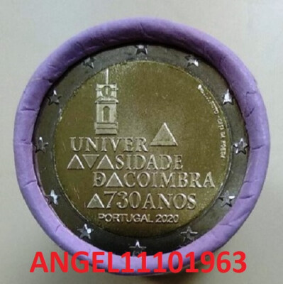 2020 PORTUGAL 2 € CONMEMORATIVOS "UNIVERSIDAD DE COIMBRA" S/C DISPONIBLE