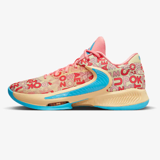 

Баскетбольные кроссовки Nike Zoom Freak 4 Letter Bros (FB9503-200) Expeditedship, Pale vanilla, Nike Zoom Freak