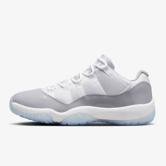 Низкие кроссовки Nike Air Jordan 11 Retro «Цементно-серый» (AV2187-140) Expeditedship