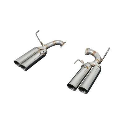Remark Axle-Back Exhaust Pipes for 15-21 WRX STi (BOSO SS Tips)