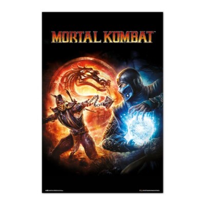Poster MORTAL KOMBAT 9 - Ninjas & Dragon - 61x91,5cm NEU 59868 ge