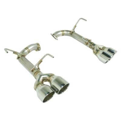 Remark Axle-Back Exhaust Pipes for 15-21 WRX STi (Double Wall 4'' SS Tips)