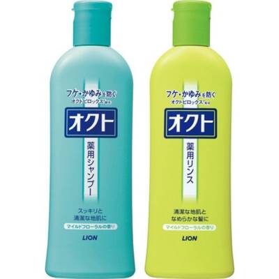 LION Octo ''Shampoo 320ml'' + ''Conditioner 320ml'' [Shampoo + Conditioner Set]