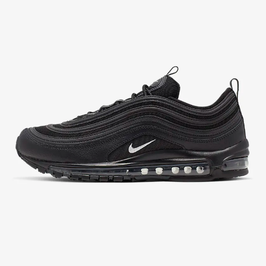 

Кроссовки Nike Air Max 97 «Triple Black» (921826-015) Expeditedship, Черный, Nike Air Max 97