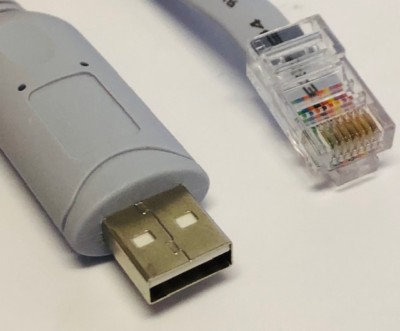  CAB-CONSOLE-USB-RJ45  Console Cable, 6ft     FTDI Cisco 