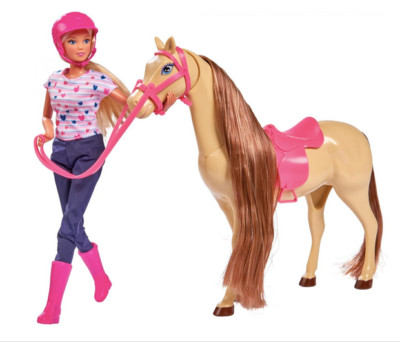 STEFFI LOVE Horse Riding Tour Play Set Pink Simba Toys NEW IN BOX 5730939