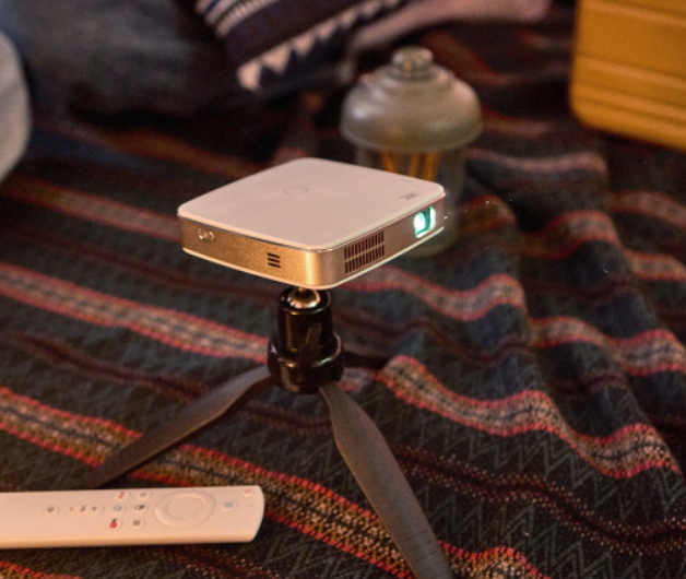 Zeus A500 Wireless Internal Battery Mini Beam Projector Home Camping 4K