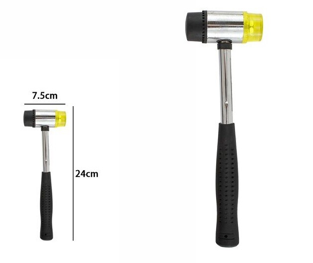 Martello In Gomma Doppio Rivestimento Frontale Per Finestra In Vetro dfh