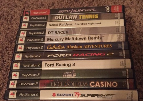 Playstation 2 Games Lot PS2  Wholesale11 Tested Games Complete W/ Manuals Cases