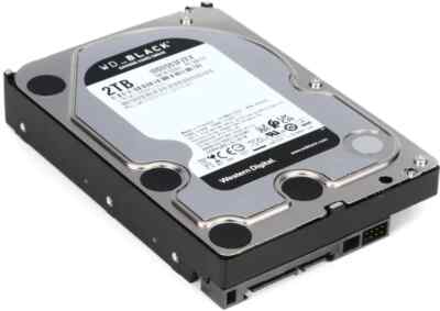 *LOT OF 3*  Western Digital 2TB 3.5'' SATA Hard Drive WD2003FZEX Black