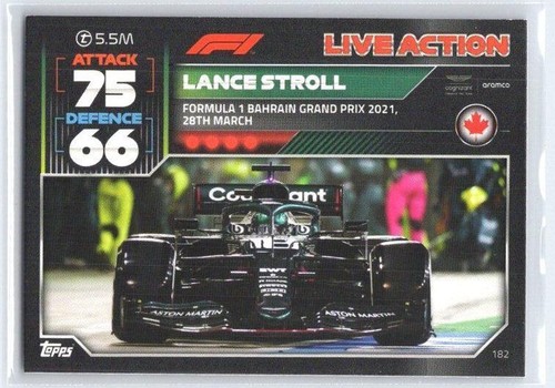 2022 Topps F1 Turbo Attax - Lance Stroll #182