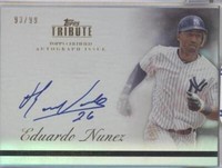 2012 Topps Tribute - Eduardo Nunez #TA-EN2
