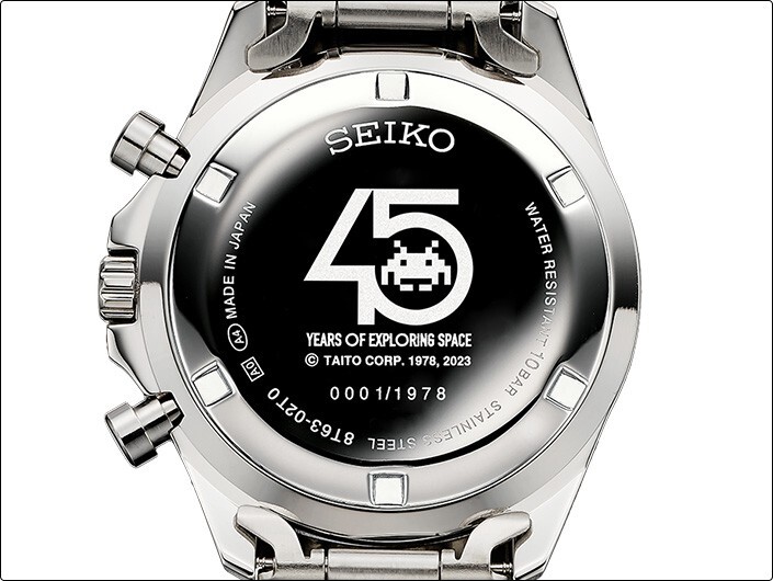 Pre-owned Seiko Shipping Now From Usa - In Stock -  Space Invaders 45th Anniversary Watch