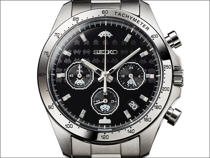 Pre-owned Seiko Shipping Now From Usa - In Stock -  Space Invaders 45th Anniversary Watch