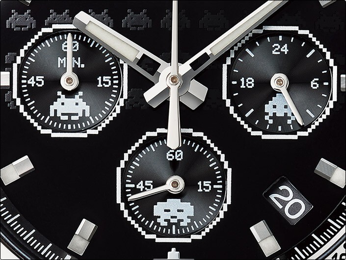 Pre-owned Seiko Shipping Now From Usa - In Stock -  Space Invaders 45th Anniversary Watch