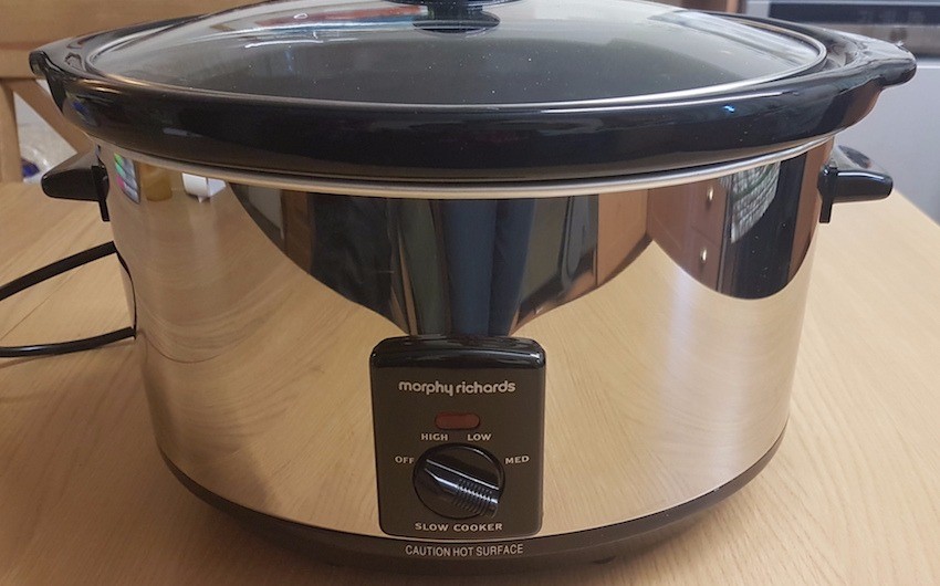 Morphy Richards Oval Slow Cooker, 6.5l silver in Cambridge