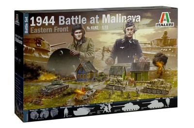 ITA6182 Italeri 1:72 1944 Battle At Malinava Battle Set