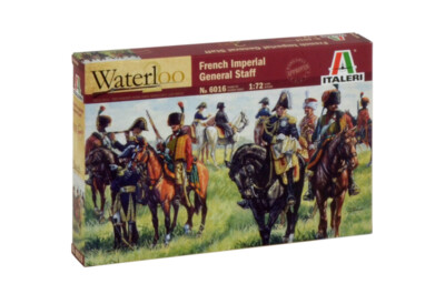 Napoleon's General Staff (Waterloo) 1:72 Figure Kunststoff Modell Kit Italeri