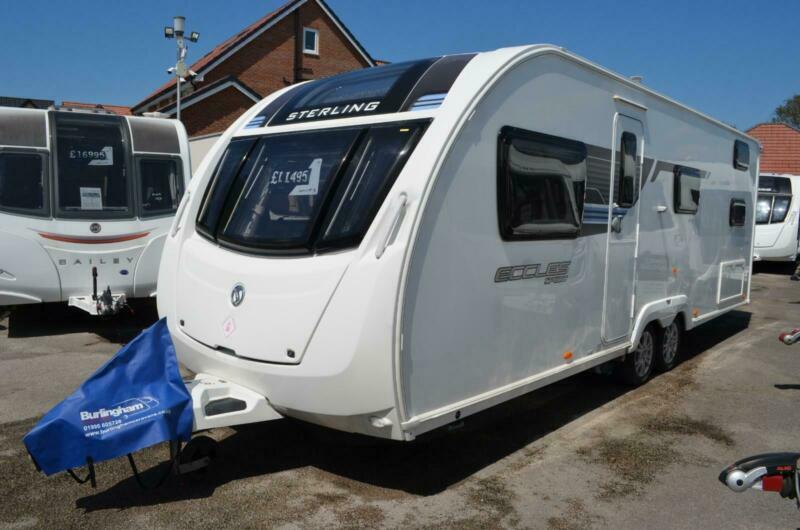 2012 Sterling Eccles Sport 636 6 Berth Fixed Triple Bunks Touring