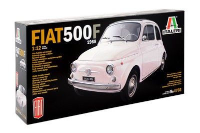 FIAT 500F 1968 KIT ITALERI 1:12 IT4703 Model